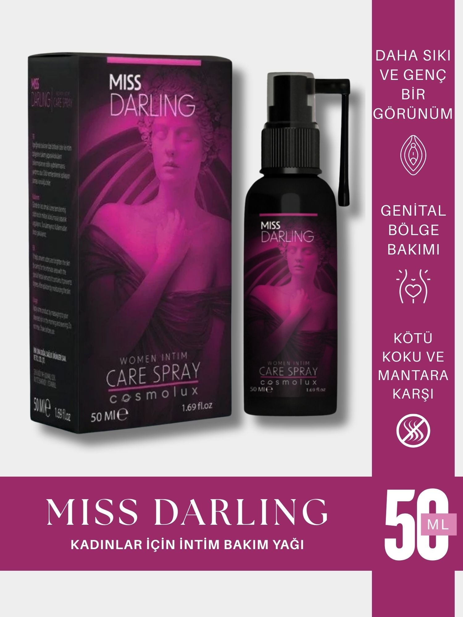 Miss Darling Kadınlara Özel İntim Bölge Yağı