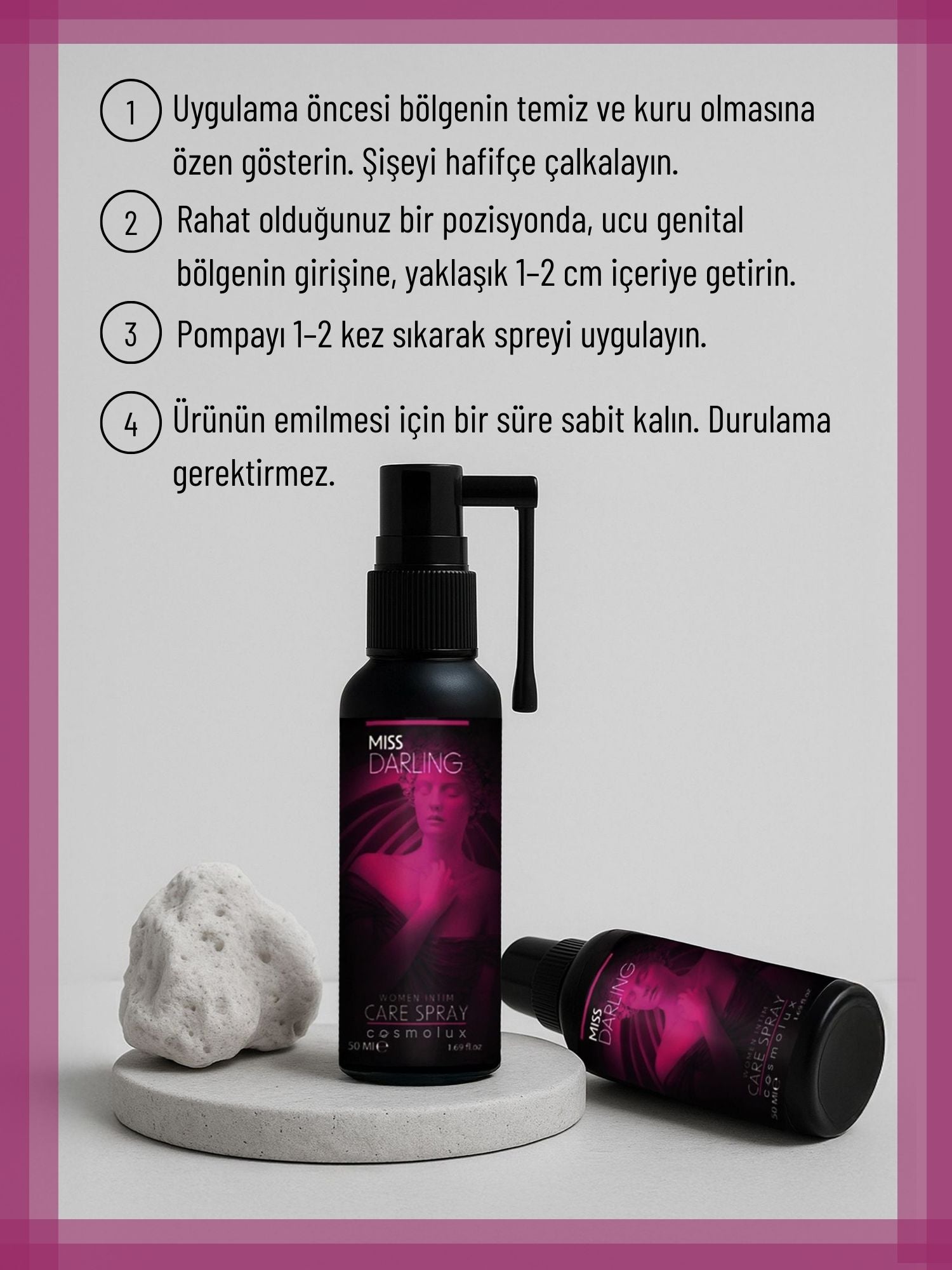 Miss Darling Kadınlara Özel İntim Bölge Yağı