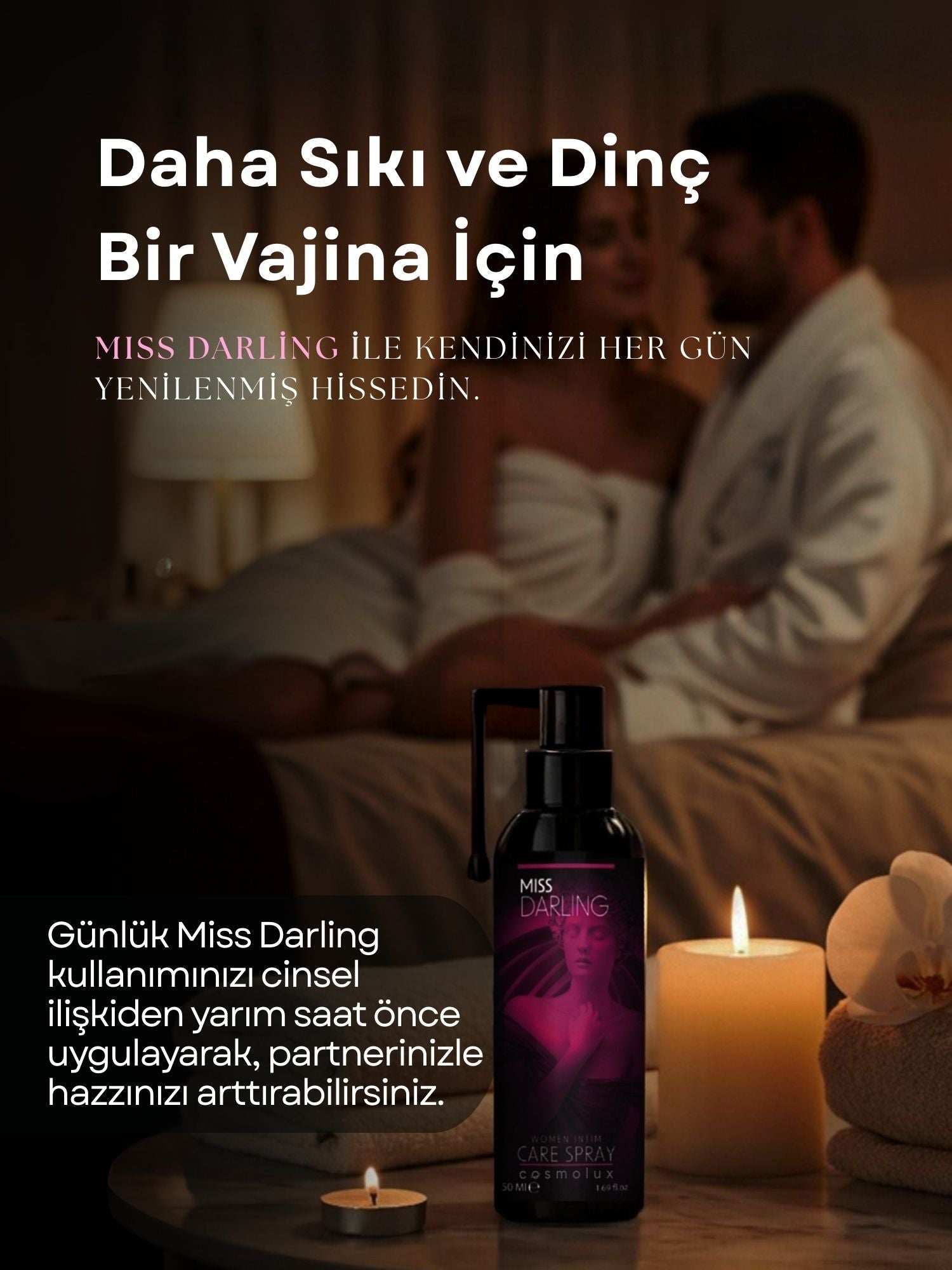 Miss Darling Kadınlara Özel İntim Bölge Yağı